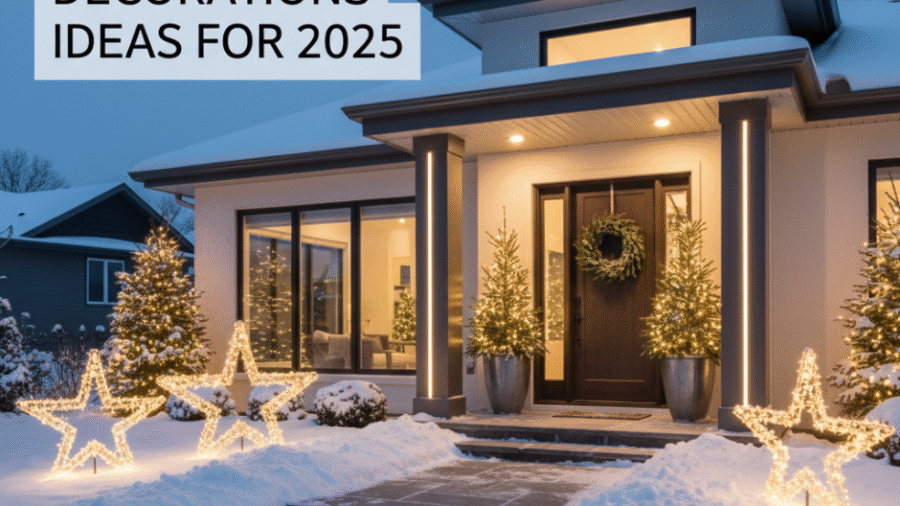 Outdoor Christmas Decorations Ideas for 2025