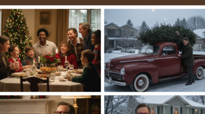 Create a high-quality, realistic feature image for a professional blog post. The theme of the blog is A Christmas Story Christmas . The image should look modern, clean, and visually appealing with a realistic photography style, not cartoon or animated. A Christmas Story Christmas