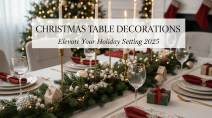 Christmas Table Decorations