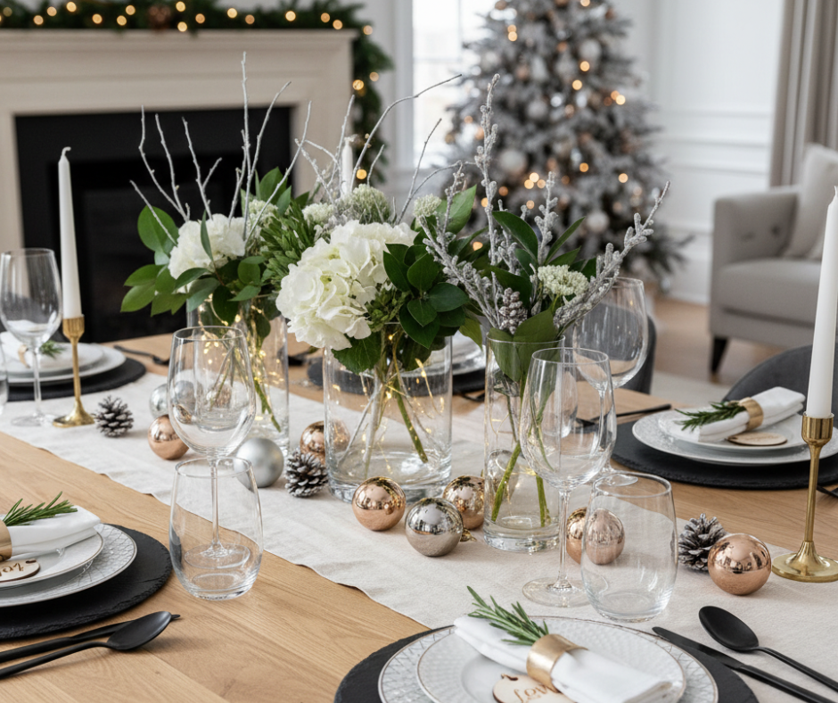 Christmas Table Decorations 2025