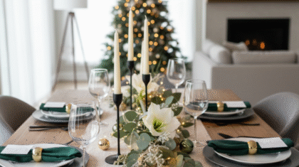 Christmas Table Decorations 2025
