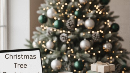 Christmas Tree Background