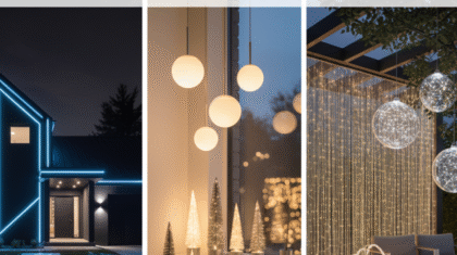 Christmas Lights Modern Trends in 2025