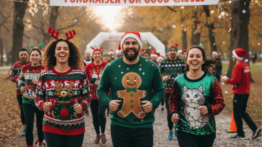 Ugly Christmas Sweater Run or Fundraiser