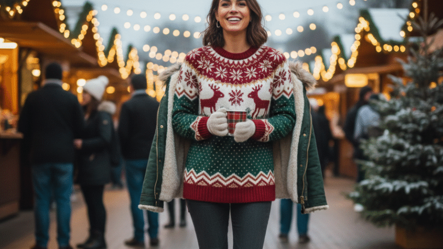 Christmas Sweater Trends Festive Fashion