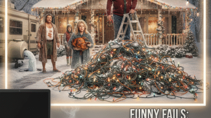 Funny Scenes from National Lampoon Christmas Vacation Movie