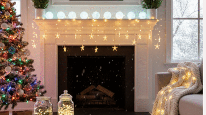 Styling Ideas for Layering Christmas Lights