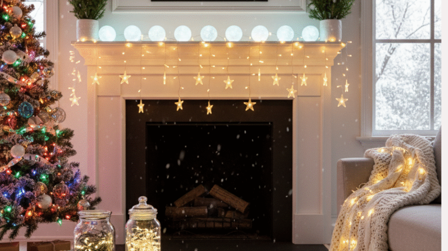 Styling Ideas for Layering Christmas Lights